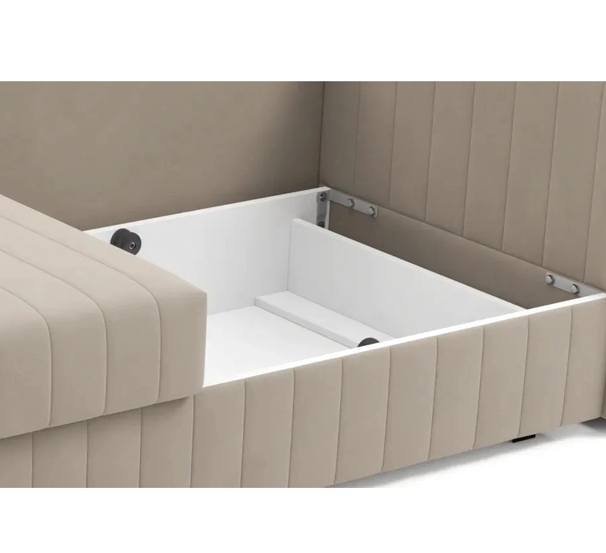 Кушетка Fortis Алье (Camel milk)