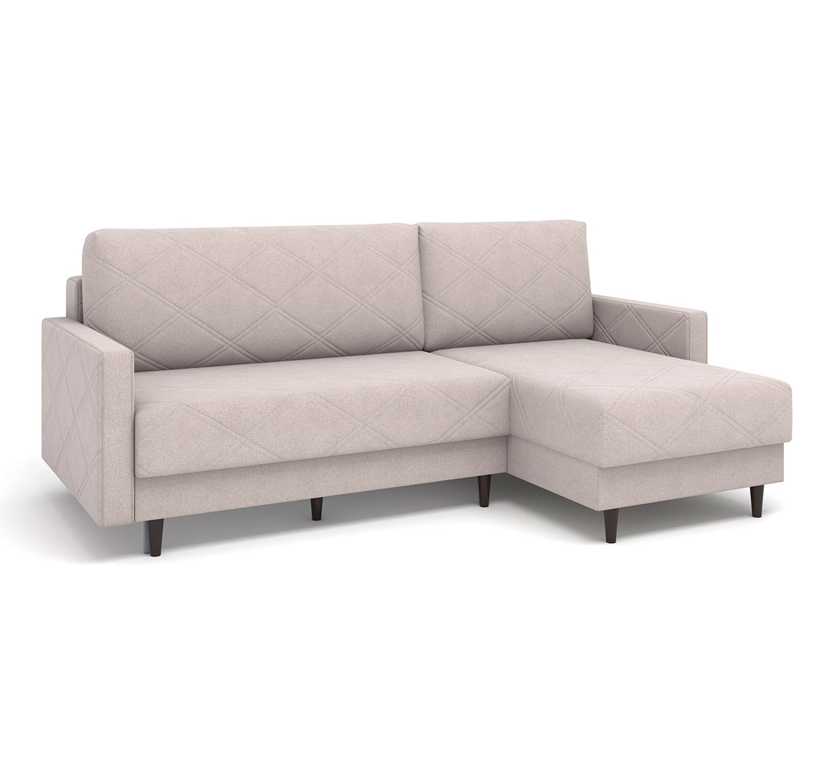 Диван угловой Fortis Лондон (Runa light beige)