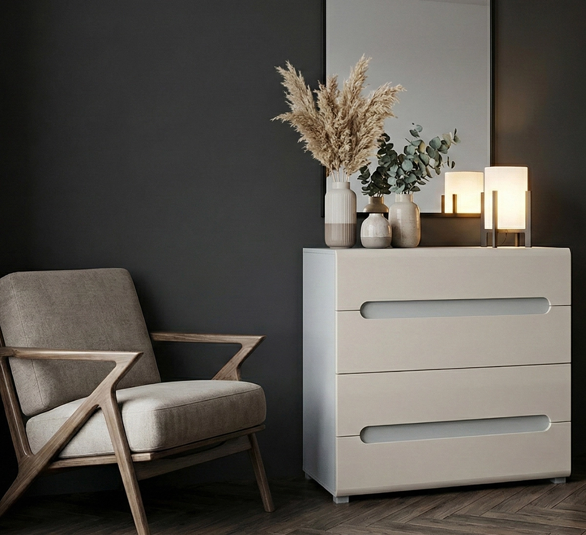 Комод Fortis МН-026-07-С1 Леонардо Кашемир