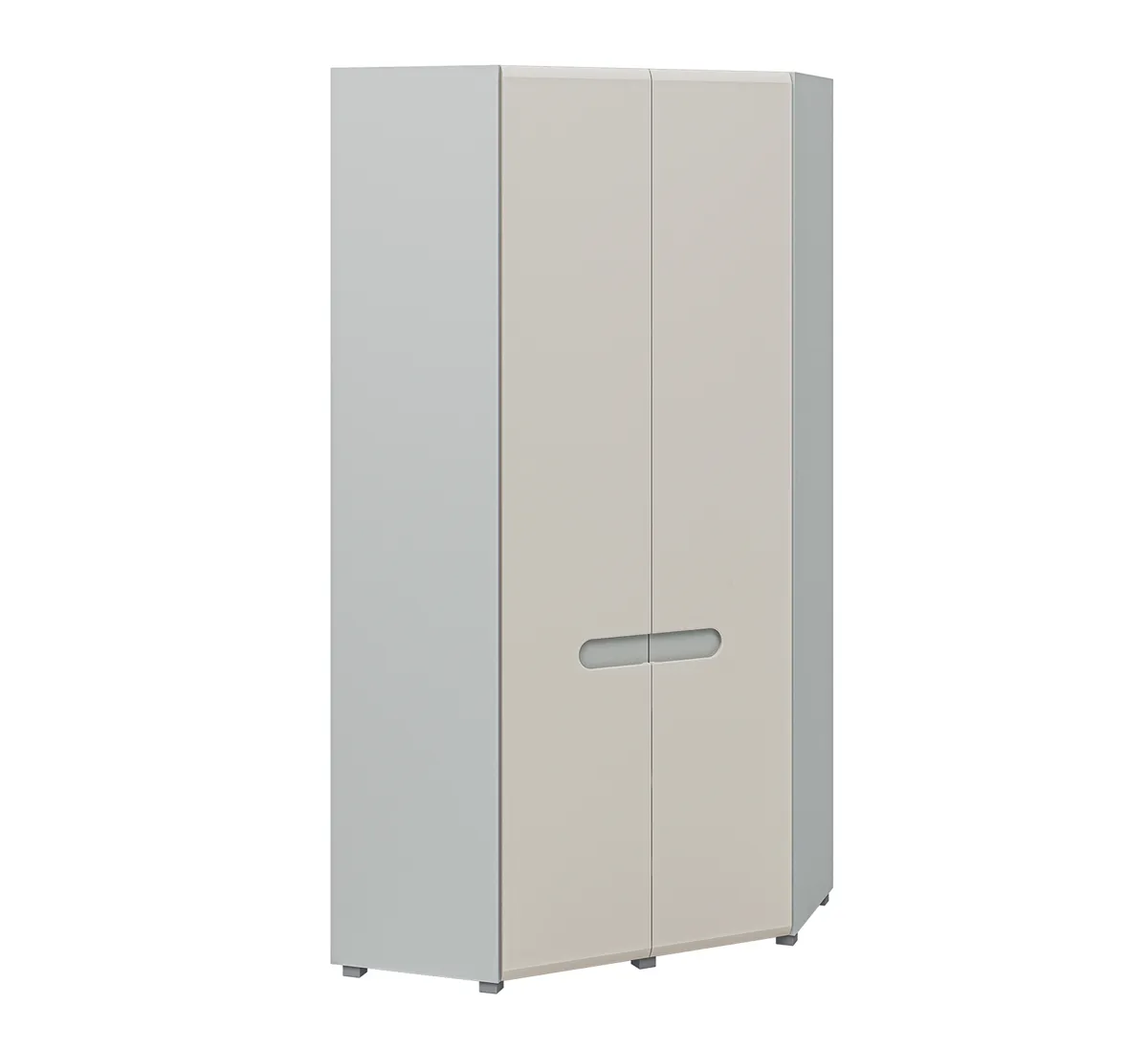 Шкаф для одежды угловой Fortis МН-026-11-С1 Леонардо Кашемир