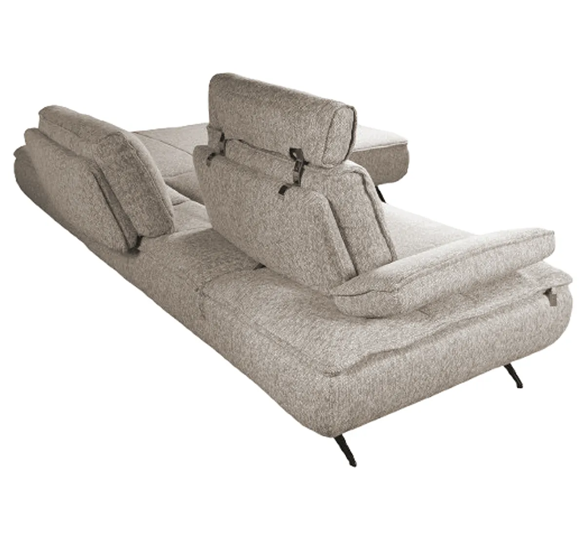 Диван угловой правый Fortis 33976 (светло-бежевый)