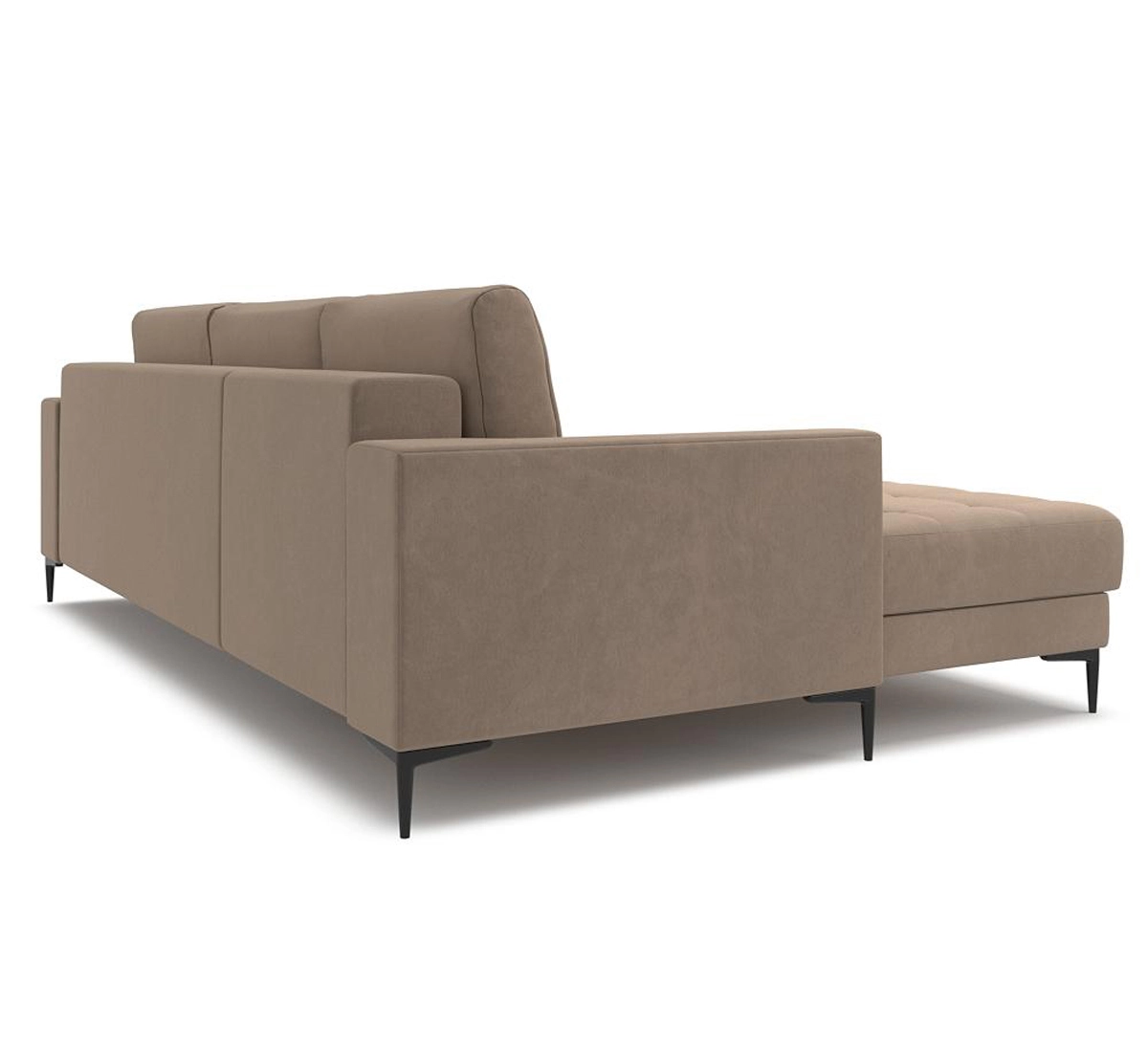 Диван угловой правый Fortis Пьер (Noel ivory)